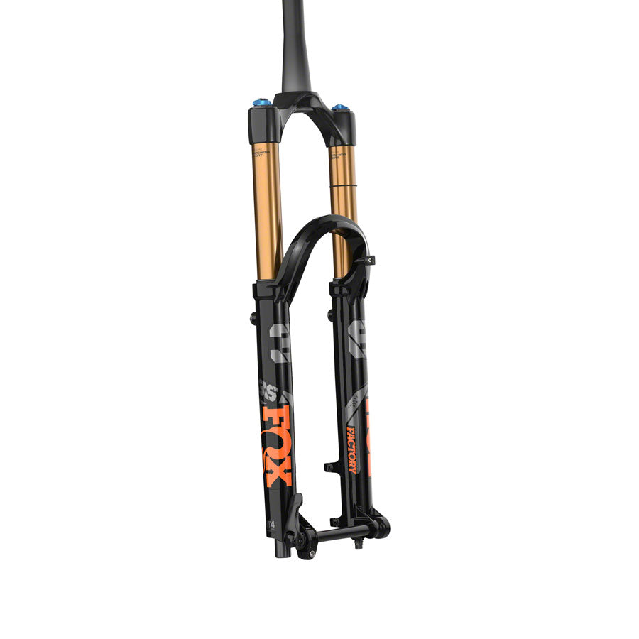 FOX 36 Factory Suspension Fork - 27.5" 160 mm 15QR x 110 mm 44 mm Offset Shiny BLK FIT4 3-Position - Fox Shox Suspension Fork