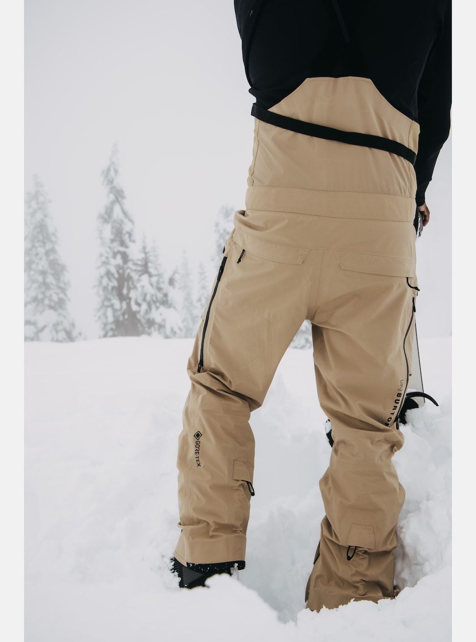 Men's Burton [ak] Freebird GORE-TEX 3L Stretch Bib Pants Kelp Snow Pants