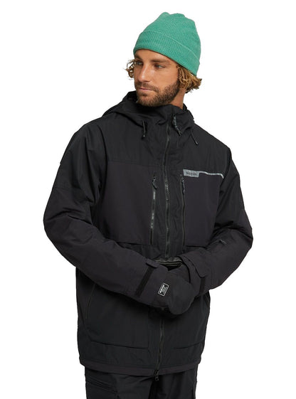 Men's Burton Frostner 2L Jacket True Black - Burton Snow Jackets