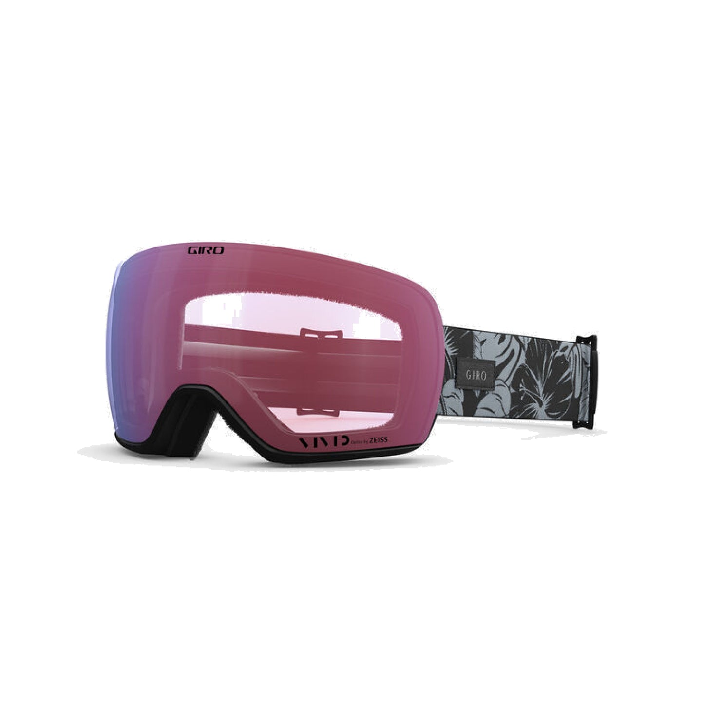 Giro Women's Article II Snow Goggles Black & Grey Botanical LX Vivid Pink Snow Goggles