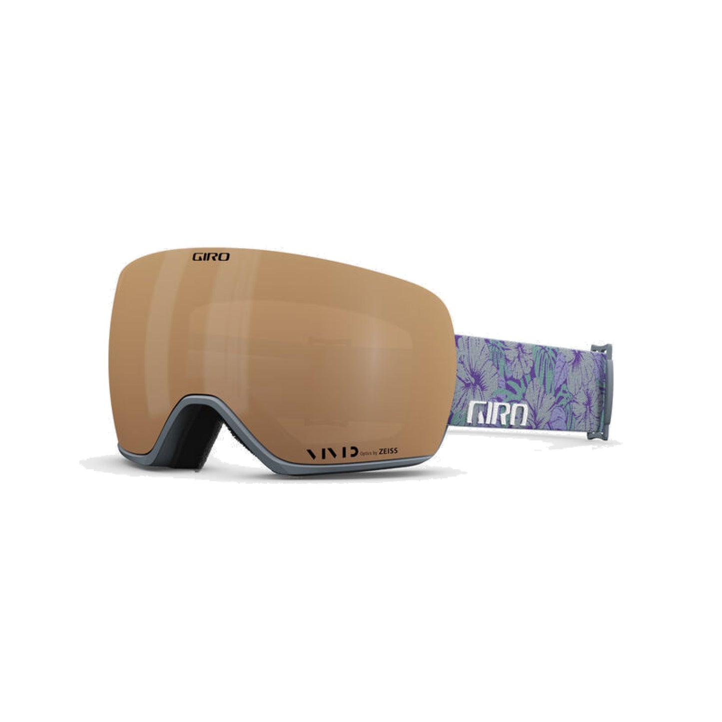 Giro Women's Article II Snow Goggles Grey Botanical Vivid Copper Snow Goggles