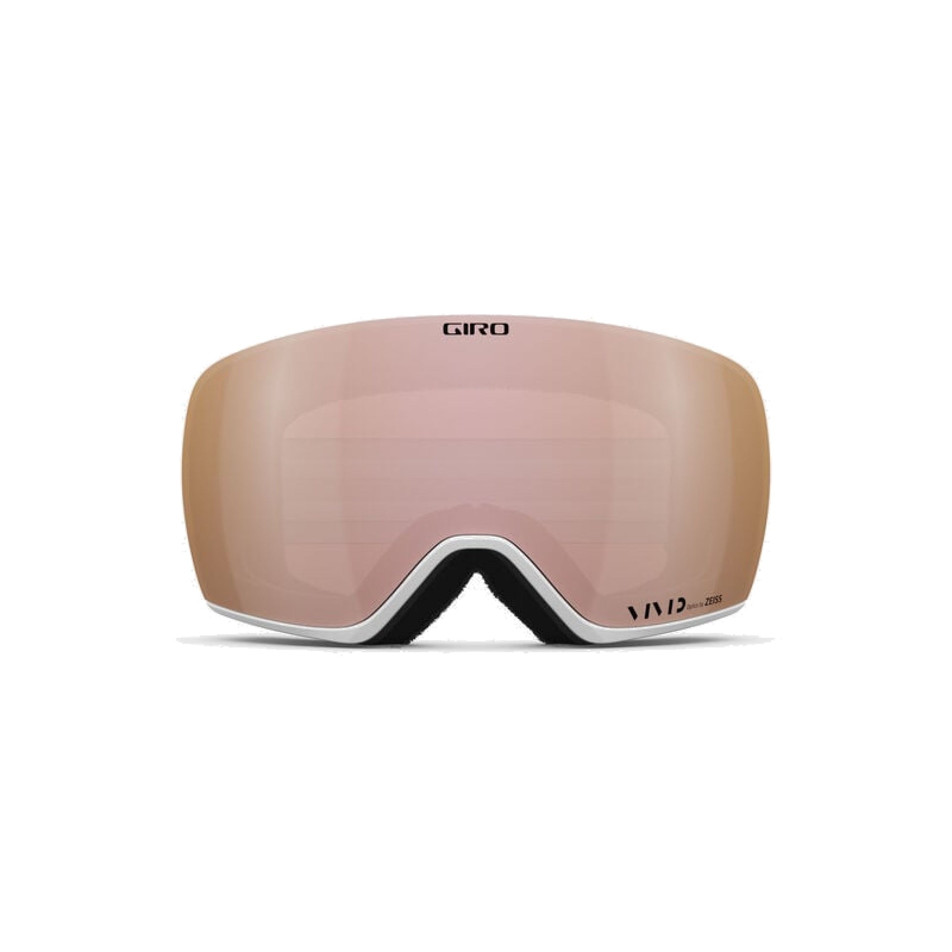 Giro Women's Article II Snow Goggles White Bliss Vivid Rose Gold Snow Goggles