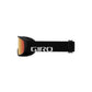 Giro Youth Buster Snow Goggles Black Wordmark / Amber Scarlet Snow Goggles