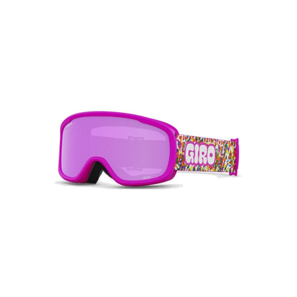 Giro Youth Buster Snow Goggles Pink Sprinkles Amber Pink - Giro Snow Snow Goggles