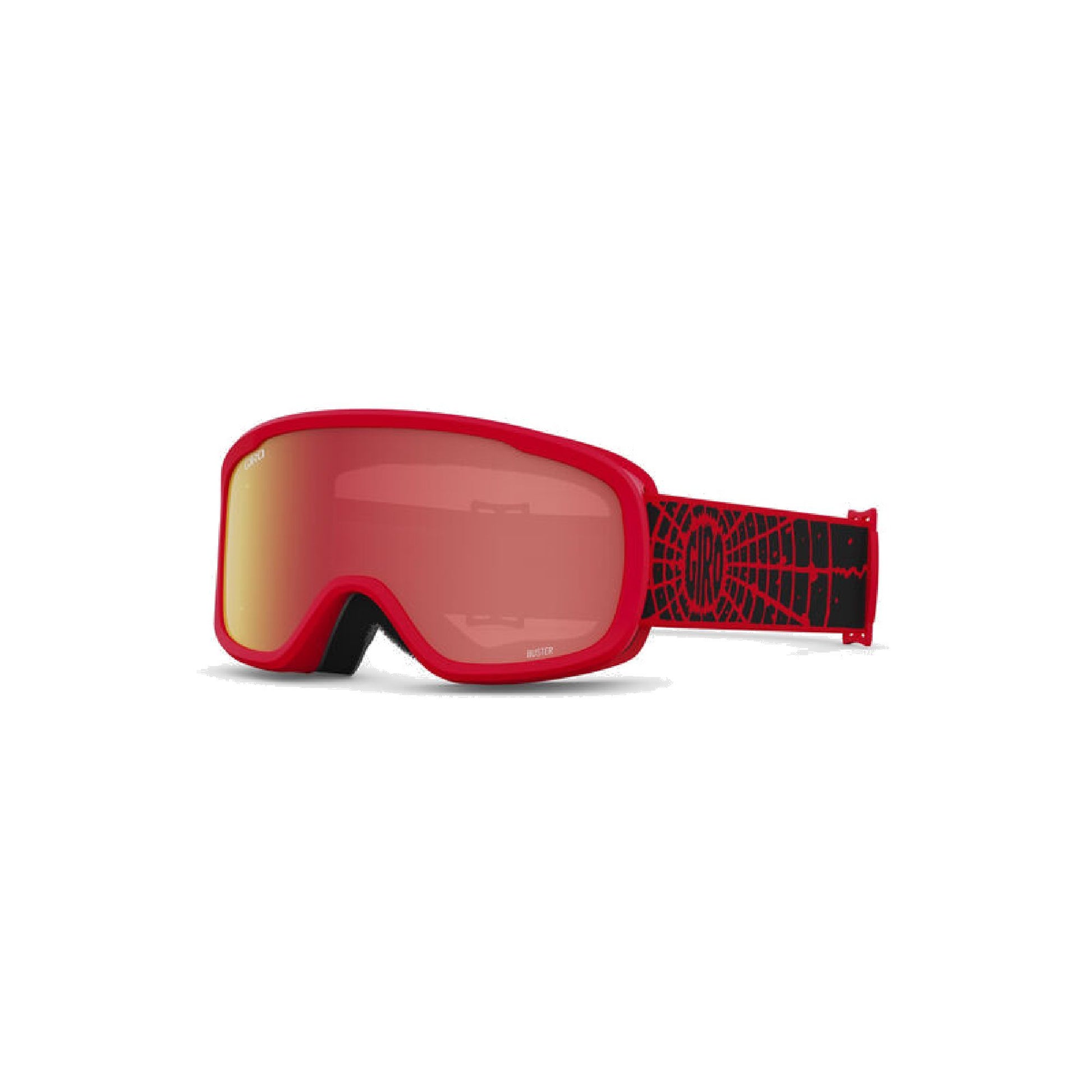 Giro Youth Buster Snow Goggles Red Solar Flair / Amber Scarlet Snow Goggles