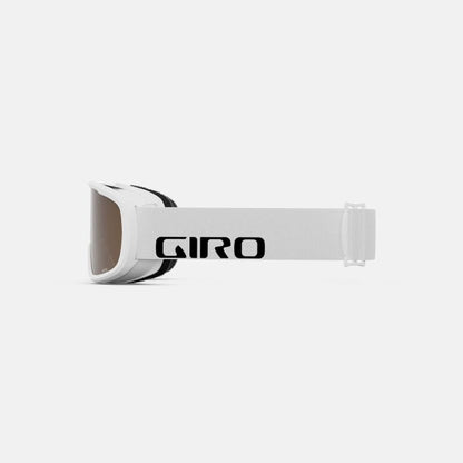 Giro Youth Buster Snow Goggles White Wordmark Amber Rose - Giro Snow Snow Goggles