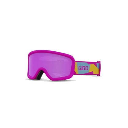 Giro Youth Chico 2.0 Snow Goggles Pink Geo Camo Amber Pink - Giro Snow Snow Goggles