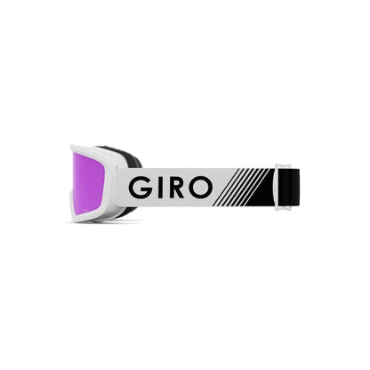 Giro Youth Chico 2.0 Snow Goggles White Zoom Amber Pink - Giro Snow Snow Goggles
