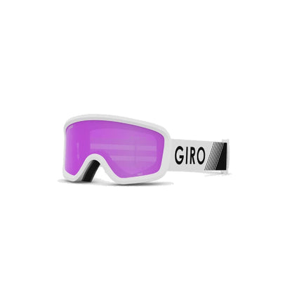 Giro Youth Chico 2.0 Snow Goggles White Zoom Amber Pink - Giro Snow Snow Goggles