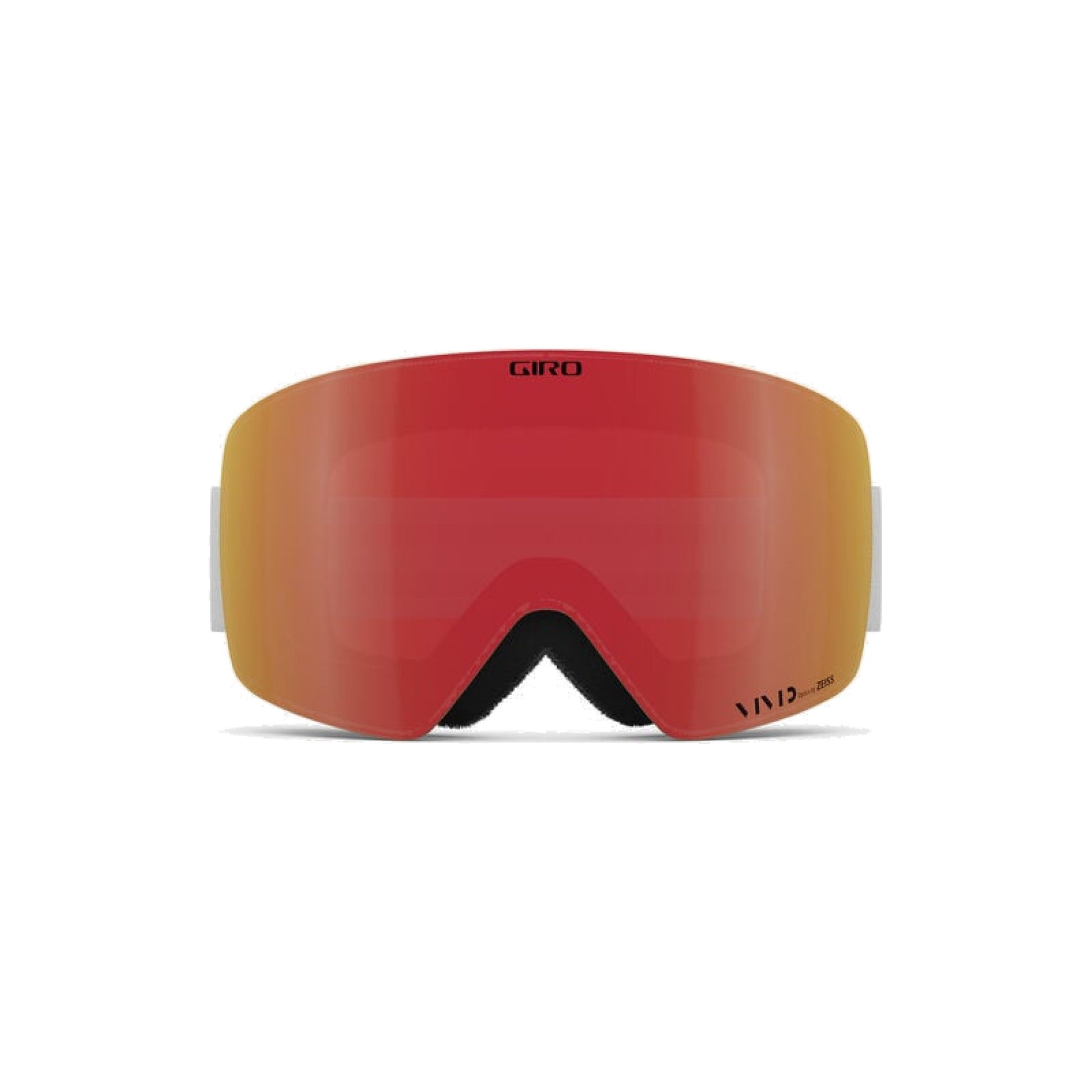 Giro Contour Snow Goggles White Wordmark / Vivid Ember Snow Goggles