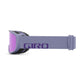 Giro Cruz Snow Goggles Lilac Wordmark / Amber Pink Snow Goggles