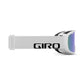 Giro Cruz AF Snow Goggles White Wordmark / Loden Green Snow Goggles