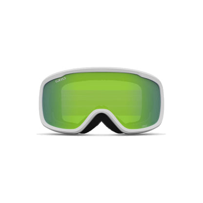 Giro Cruz AF Snow Goggles White Wordmark Loden Green - Giro Snow Snow Goggles