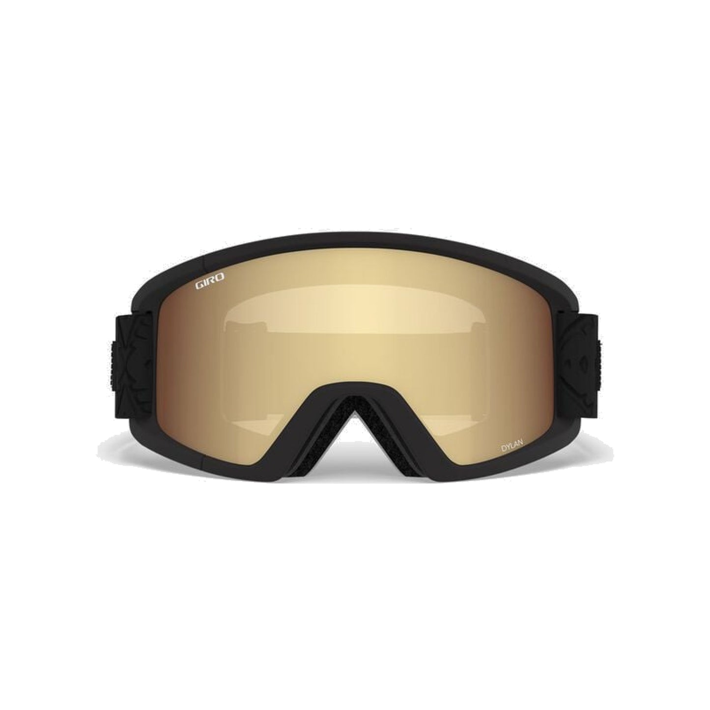 Giro Women's Dylan AF Snow Goggles Black Flake Amber Gold Snow Goggles