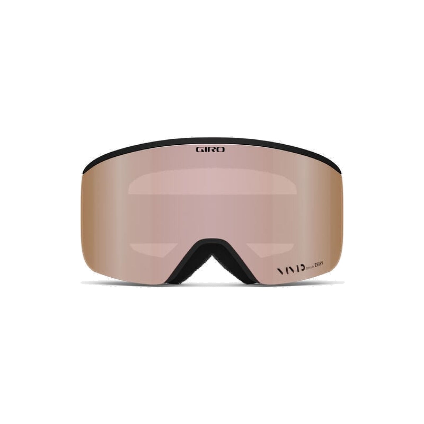 Giro Women's Ella Snow Goggles Black & White Lux / Vivid Rose Gold Snow Goggles