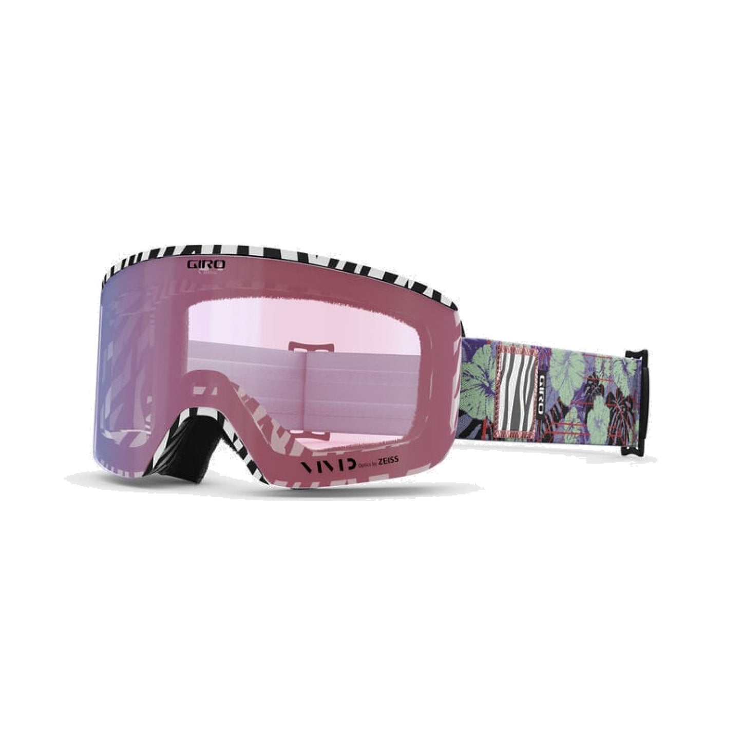 Giro Women's Ella Snow Goggles Purple Jungle Steeze Vivid Haze Snow Goggles