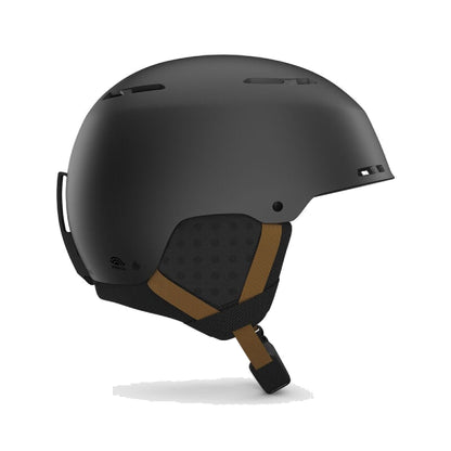 Giro Emerge Spherical MIPS Helmet Metallic Coal Tan - Giro Snow Helmets