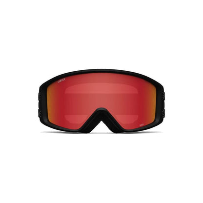 Giro Index 2.0 AF Snow Goggles Black Wordmark Amber Scarlet - Giro Snow Snow Goggles