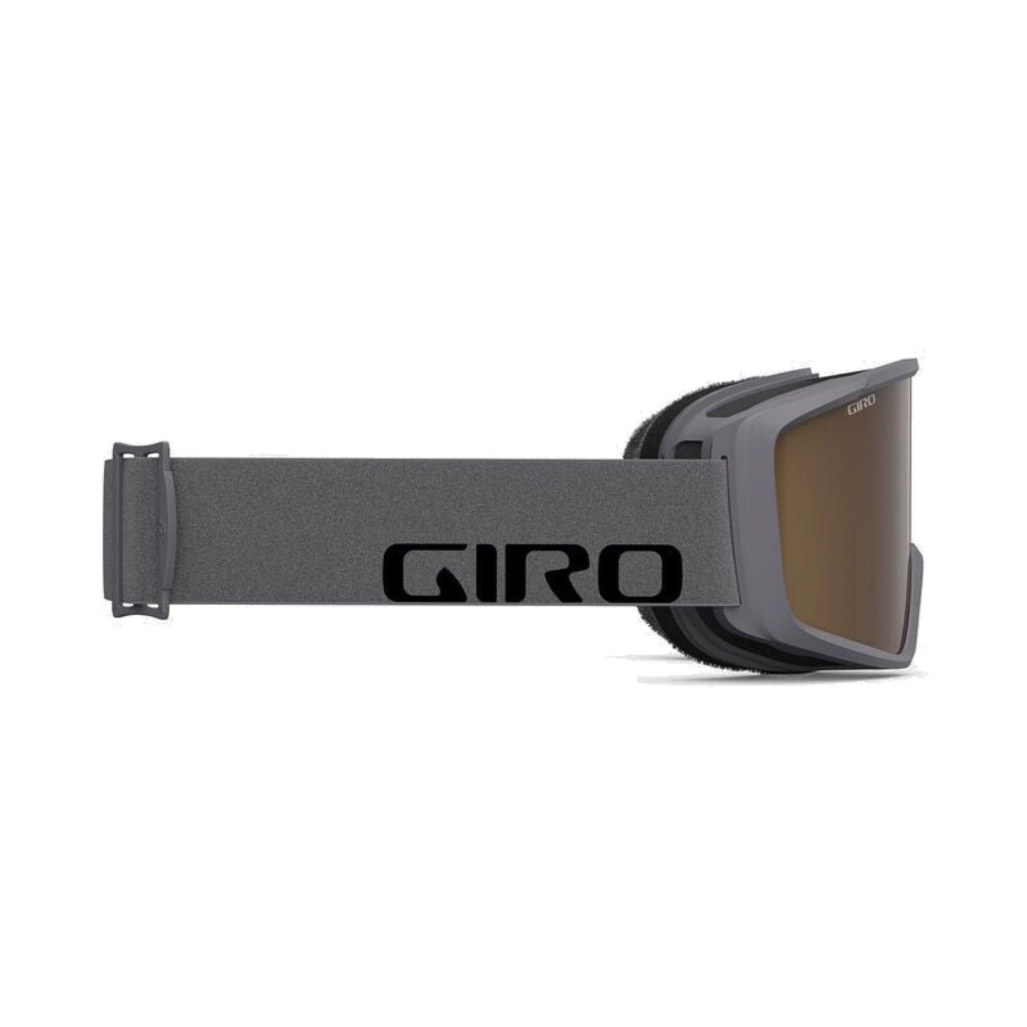 Giro Index 2.0 AF Snow Goggles Grey Wordmark Amber Rose Snow Goggles