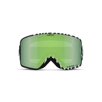 Giro Method Snow Goggles Black & White Animal Vivid Emerald - Giro Snow Goggles