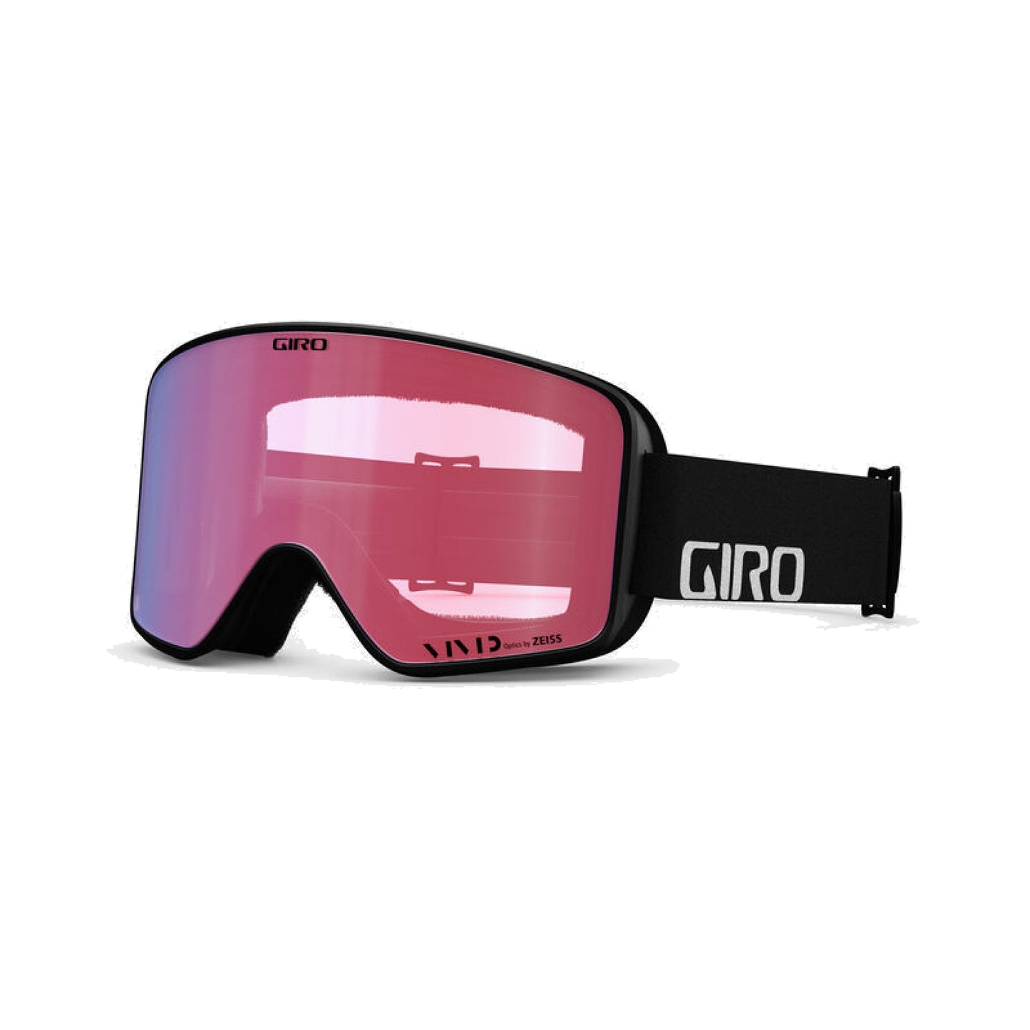 Giro Method AF Snow Goggles Black Wordmark Vivid Ember Snow Goggles