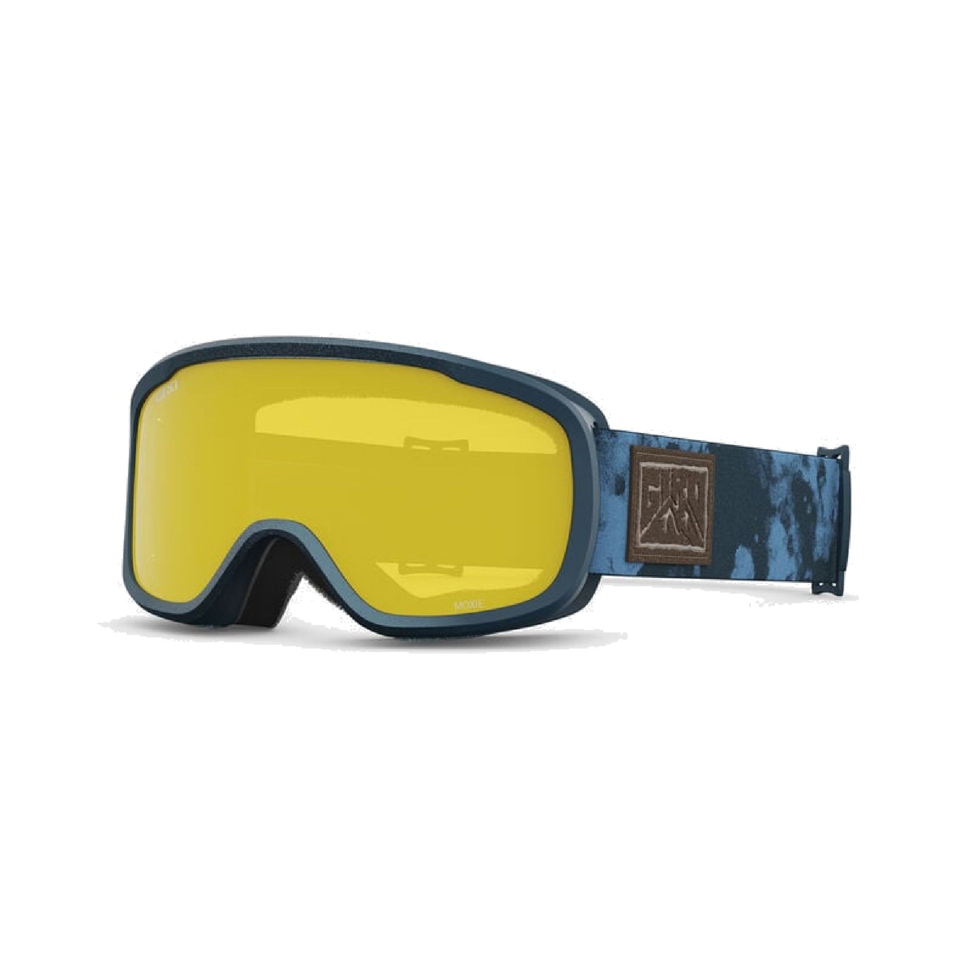 Giro Women's Moxie Snow Goggles Ano Harbor Blue Cloud Dust/Amber Gold/Yellow Snow Goggles