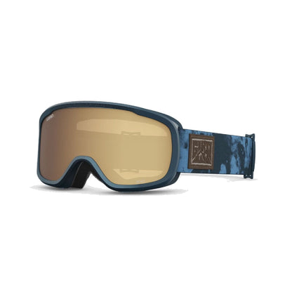 Giro Women's Moxie Snow Goggles Ano Harbor Blue Cloud Dust Amber Gold Yellow - Giro Snow Goggles