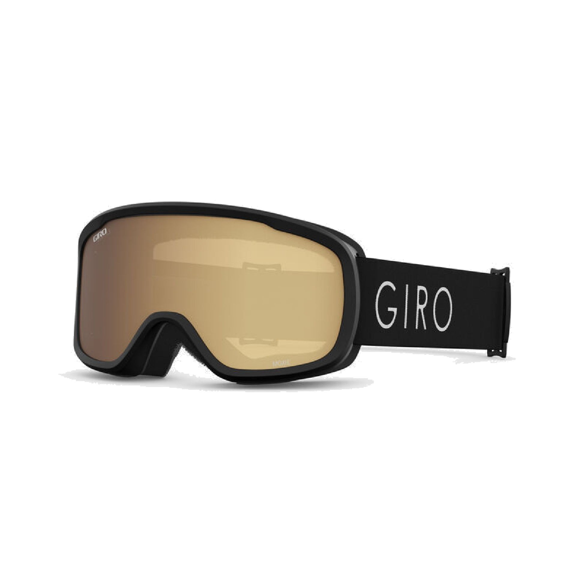 Giro Women's Moxie AF Snow Goggles Black Core Light Amber Gold Snow Goggles