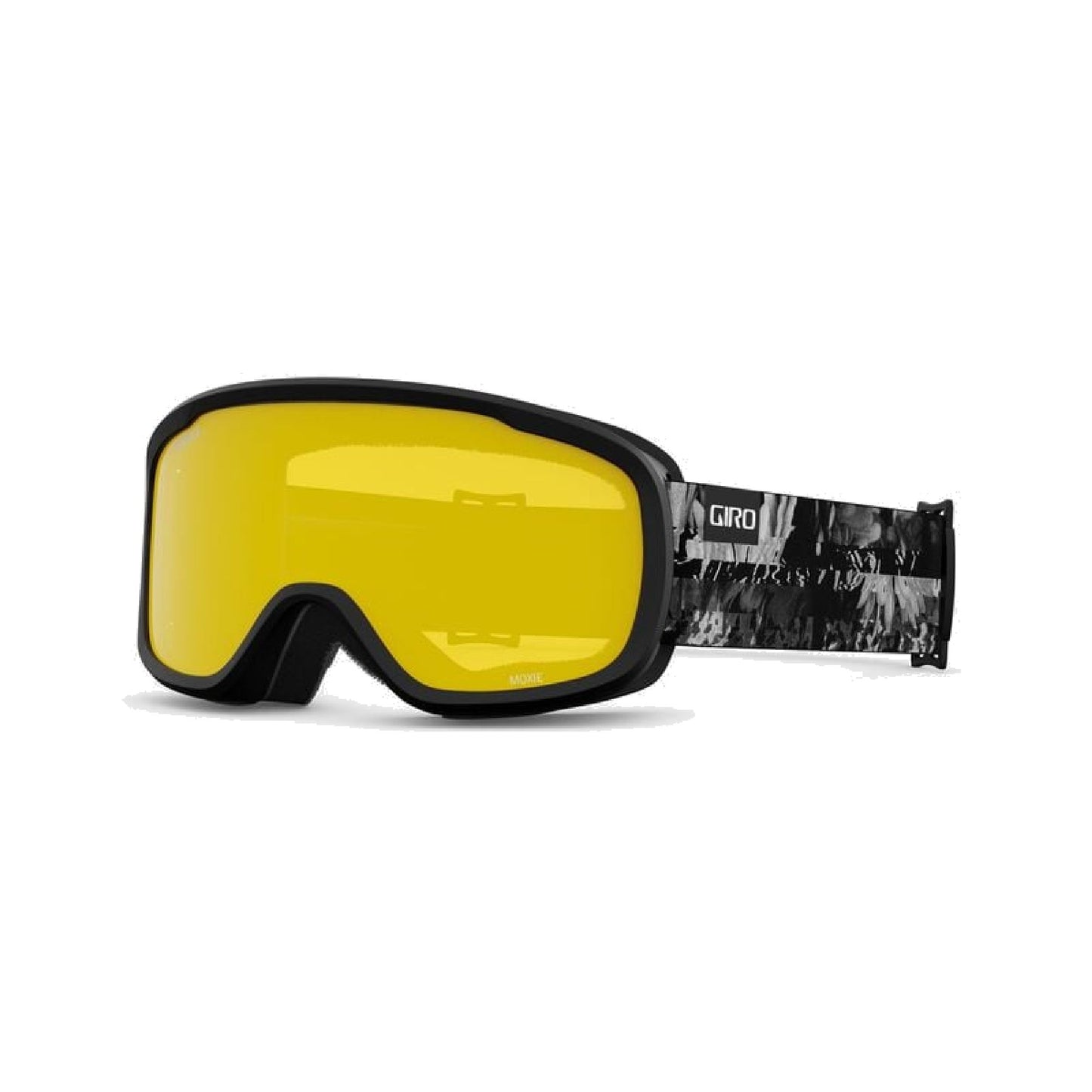 Giro Women's Moxie Snow Goggles Black White Data Mosh Grey Cobalt Yellow Snow Goggles