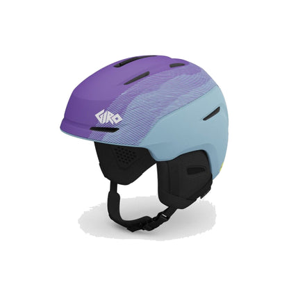 Giro Youth Neo Jr MIPS Helmet Matte Purple Harbor Blue - Giro Snow Snow Helmets