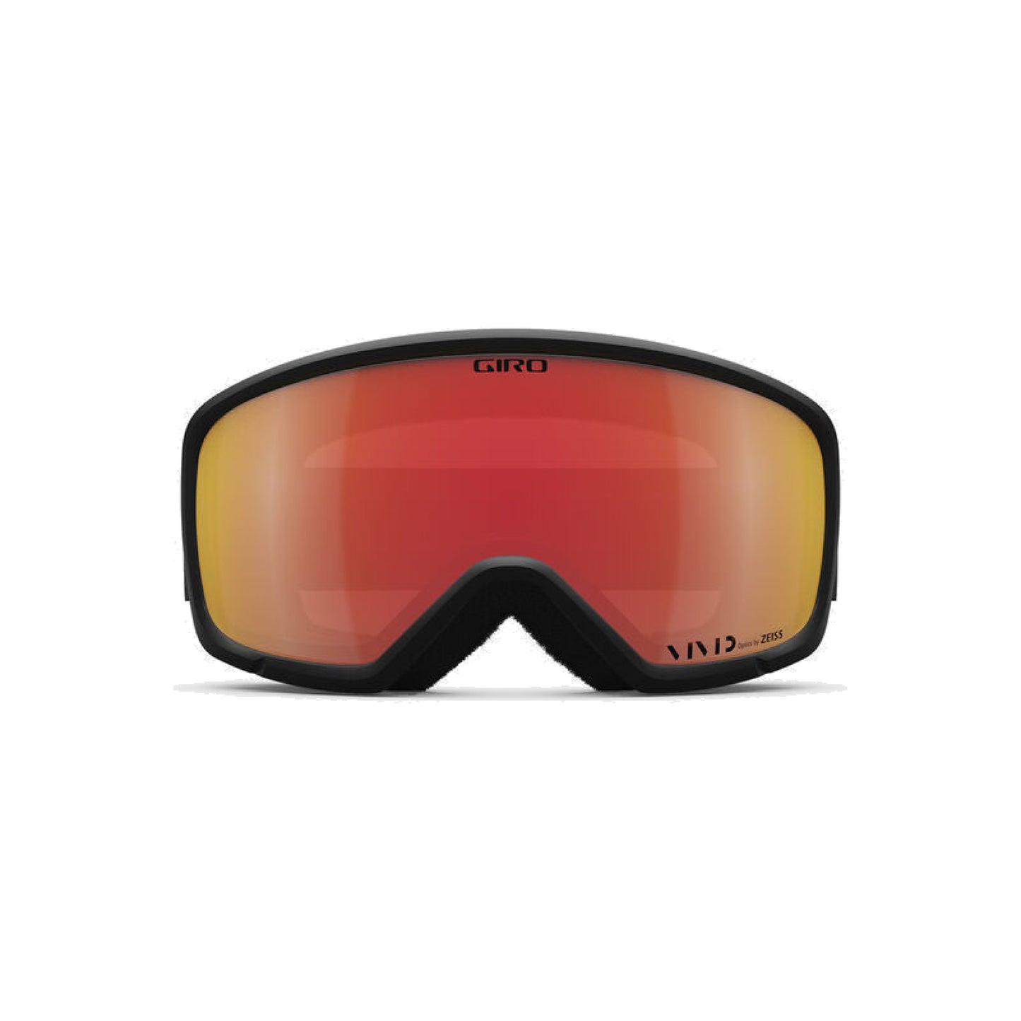 Giro Ringo AF Snow Goggles Black Wordmark Vivid Ember Snow Goggles