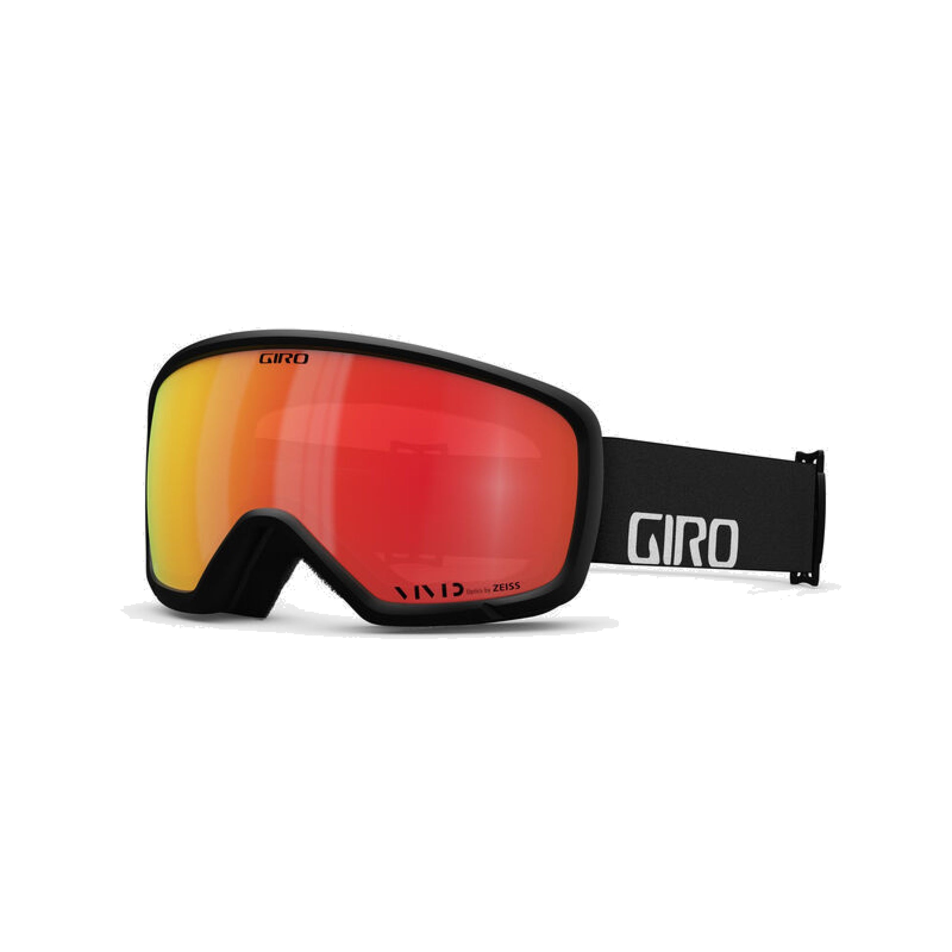 Giro Ringo AF Snow Goggles Black Wordmark Vivid Ember - Giro Snow Snow Goggles