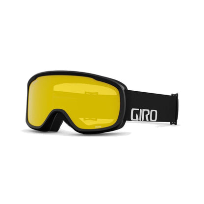 Giro Roam Snow Goggles Black Wordmark Amber Scarlet - Giro Snow Snow Goggles