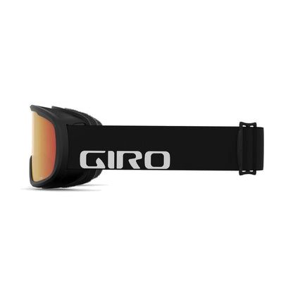 Giro Roam Snow Goggles Black Wordmark Amber Scarlet - Giro Snow Snow Goggles