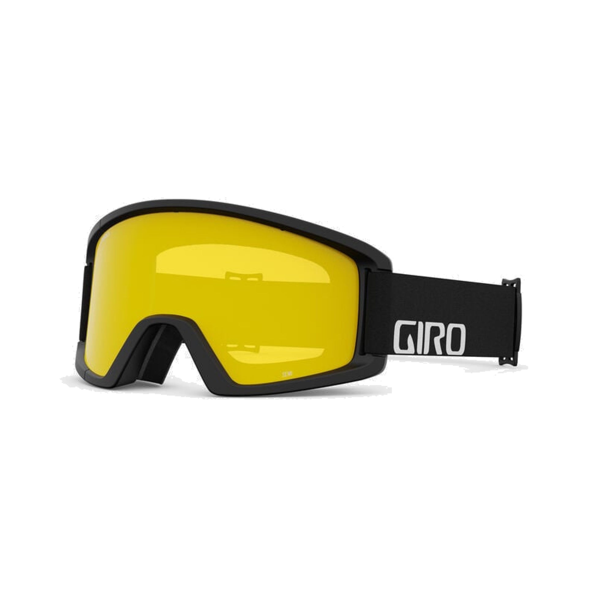 Giro Semi AF Snow Goggles Black Wordmark Amber Scarlet Snow Goggles