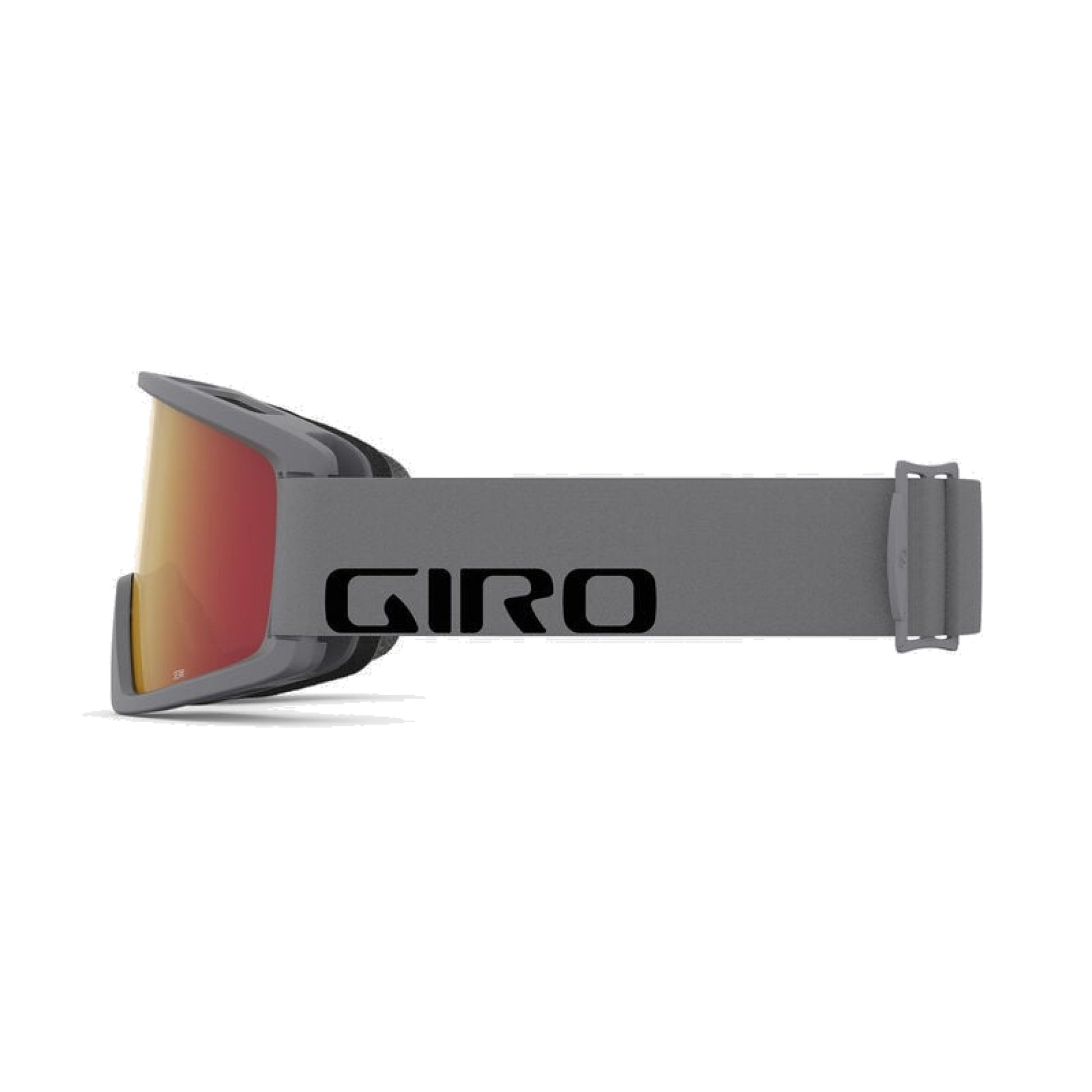 Giro Semi AF Snow Goggles Grey Wordmark Amber Scarlet Snow Goggles