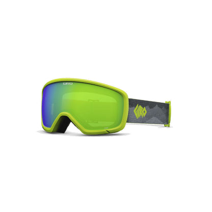 Giro Youth Stomp Snow Goggles Ano Lime Linticular Loden Green - Giro Snow Snow Goggles