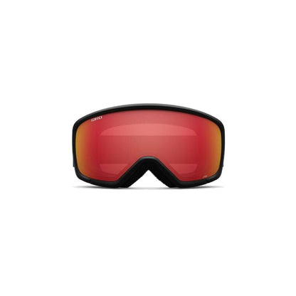 Giro Youth Stomp Snow Goggles Black Wordmark Amber Scarlet - Giro Snow Snow Goggles
