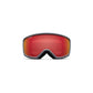Giro Youth Stomp Snow Goggles Grey Wordmark / Amber Scarlet Snow Goggles