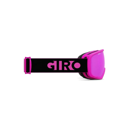 Giro Youth Stomp Snow Goggles Pink Black Blocks Amber Pink - Giro Snow Snow Goggles