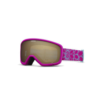 Giro Youth Stomp Snow Goggles Pink Bloom Amber Rose - Giro Snow Snow Goggles
