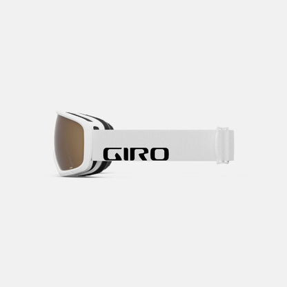 Giro Youth Stomp Snow Goggles White Wordmark Amber Rose - Giro Snow Snow Goggles
