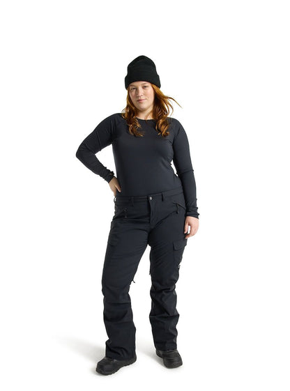 Women's Burton Gloria GORE-TEX 2L Pants - Tall True Black - Burton Snow Pants