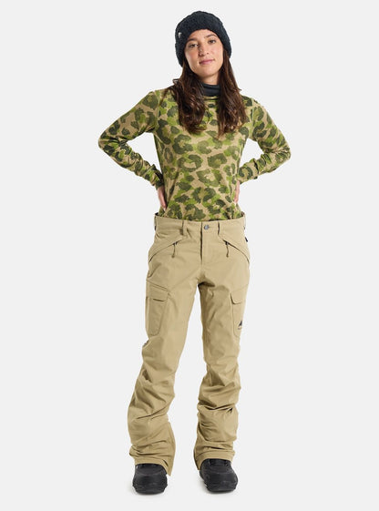 Women's Burton Gloria GORE-TEX 2L Pants - Short Kelp - Burton Snow Pants