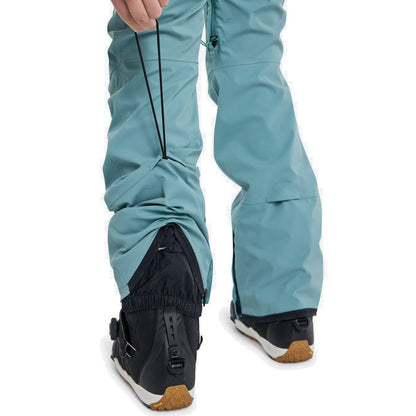 Women's Burton Gloria GORE-TEX 2L Pants Rock Lichen - Burton Snow Pants