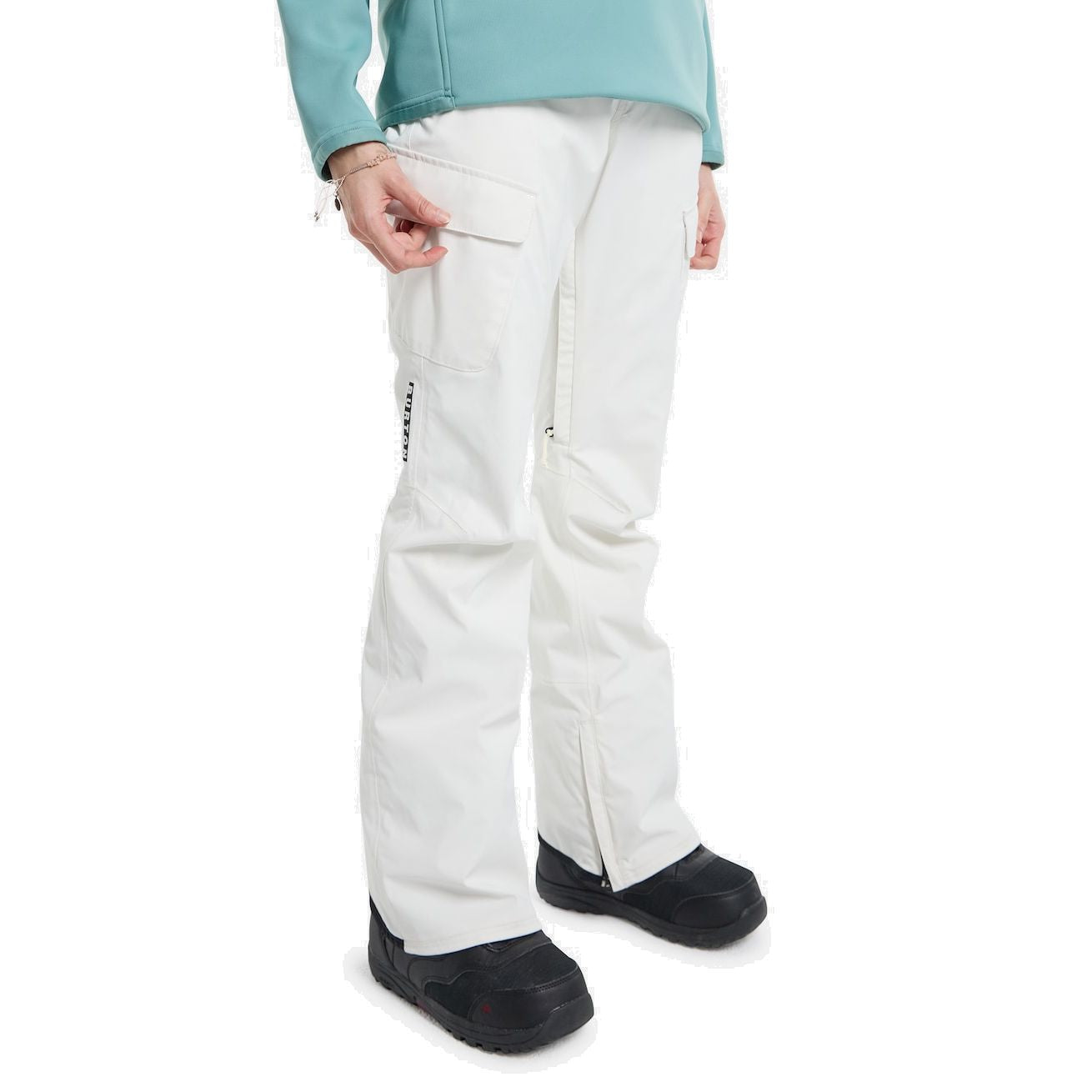 Women's Burton Gloria GORE-TEX 2L Pants Stout White Snow Pants