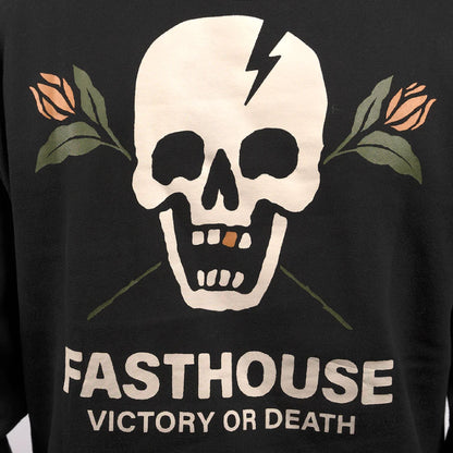 Fasthouse Goonie Crew Neck Pullover Black - Fasthouse Sweatshirts & Hoodies