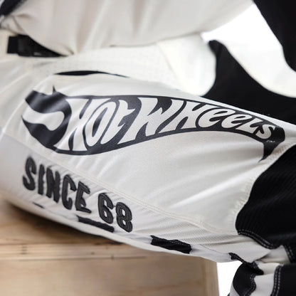 Fasthouse Grindhouse Hot Wheels Pant White Black - Fasthouse Bike Pants