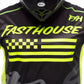 Fasthouse Grindhouse Riot Jersey Black High Viz Bike Jerseys
