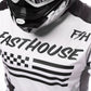 Fasthouse Grindhouse Riot Jersey White Black Bike Jerseys